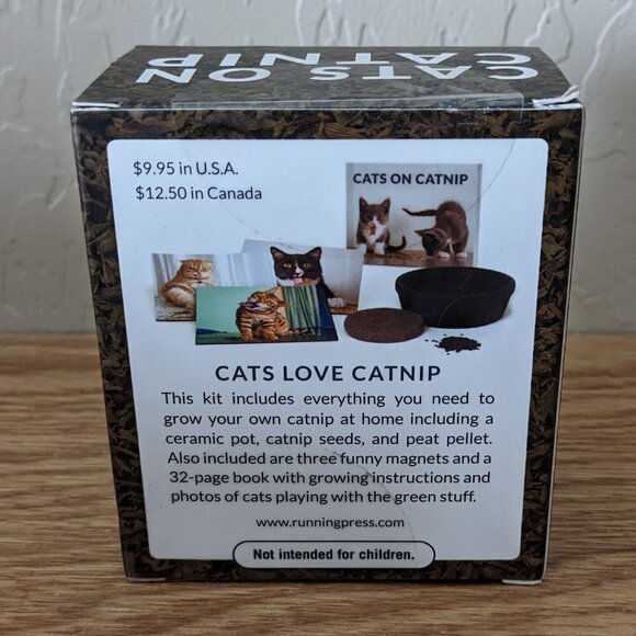 Grow Your Own Catnip Miniature Gift Set - Picture 2 of 3